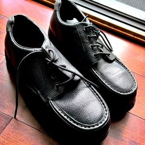 Iron Age e.s.d chip tec steel tip steel toe safety shoes - black 10 1/2